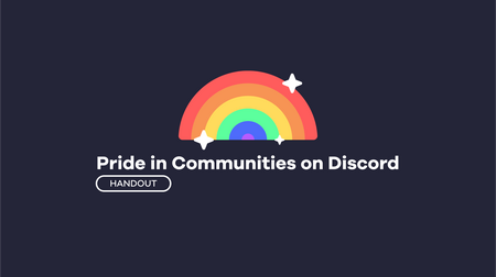 Banner for Pride in Communities on Discord